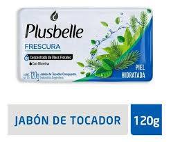 JABON DE TOC PLUSBELLE 125 grs FRESCURA
